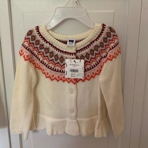 New Janie and Jack cardigan - 12/18 months